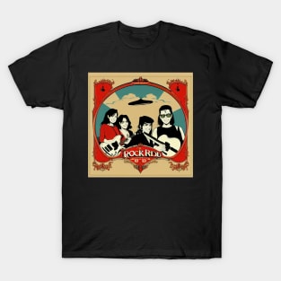 Vintage 80s Rock and Roll Album Cover T-Shirt